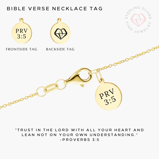 Pure Grace Cross Necklace- Gold Vermeil & Sterling Silver