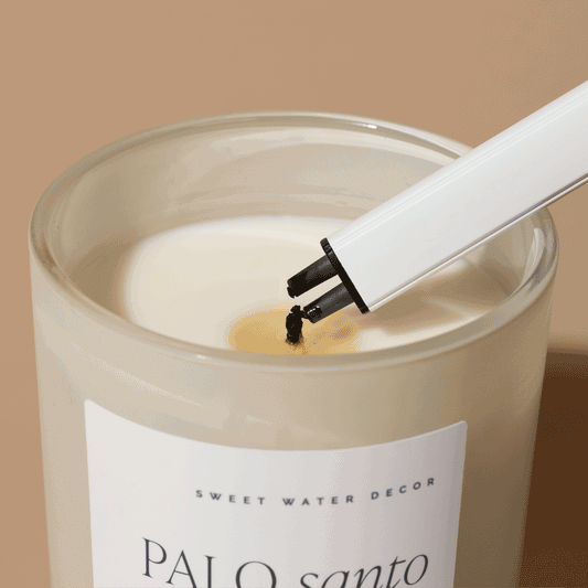 White Electric Lighter