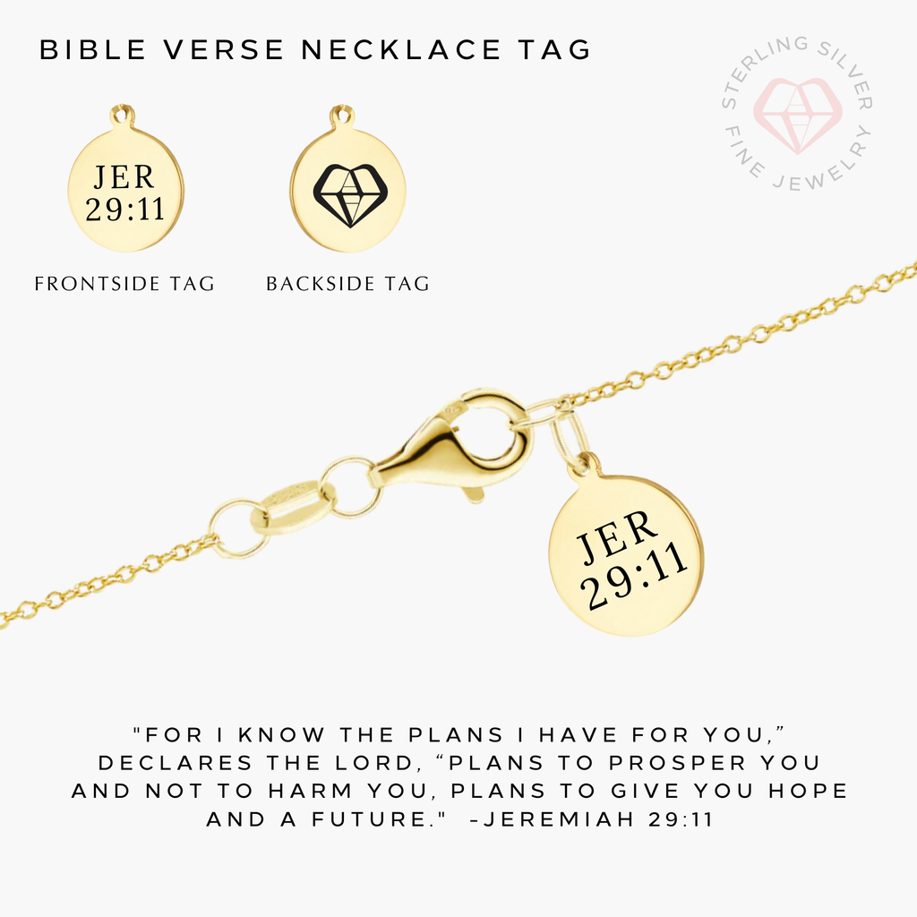 Pure Grace Cross Necklace- Gold Vermeil & Sterling Silver