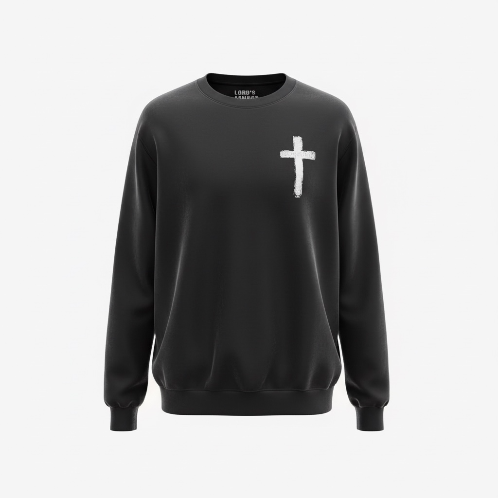 LF Classic Cross Sweatshirt- Black