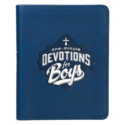One-Minute Devotions for Boys Faux Leather