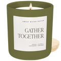 Gather Together Soy Candle - Olive Matte Jar - 15 oz