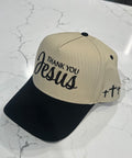 Thank You Jesus Hat - black/khaki ￼