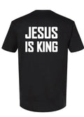 Jesus Is King Tee, Black