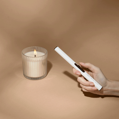 White Electric Lighter