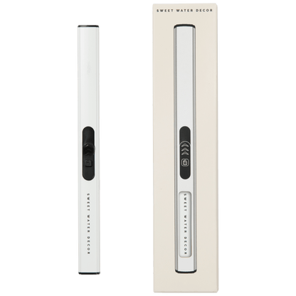 White Electric Lighter