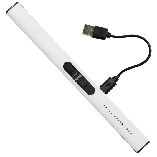 White Electric Lighter