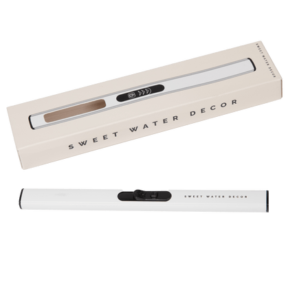 White Electric Lighter