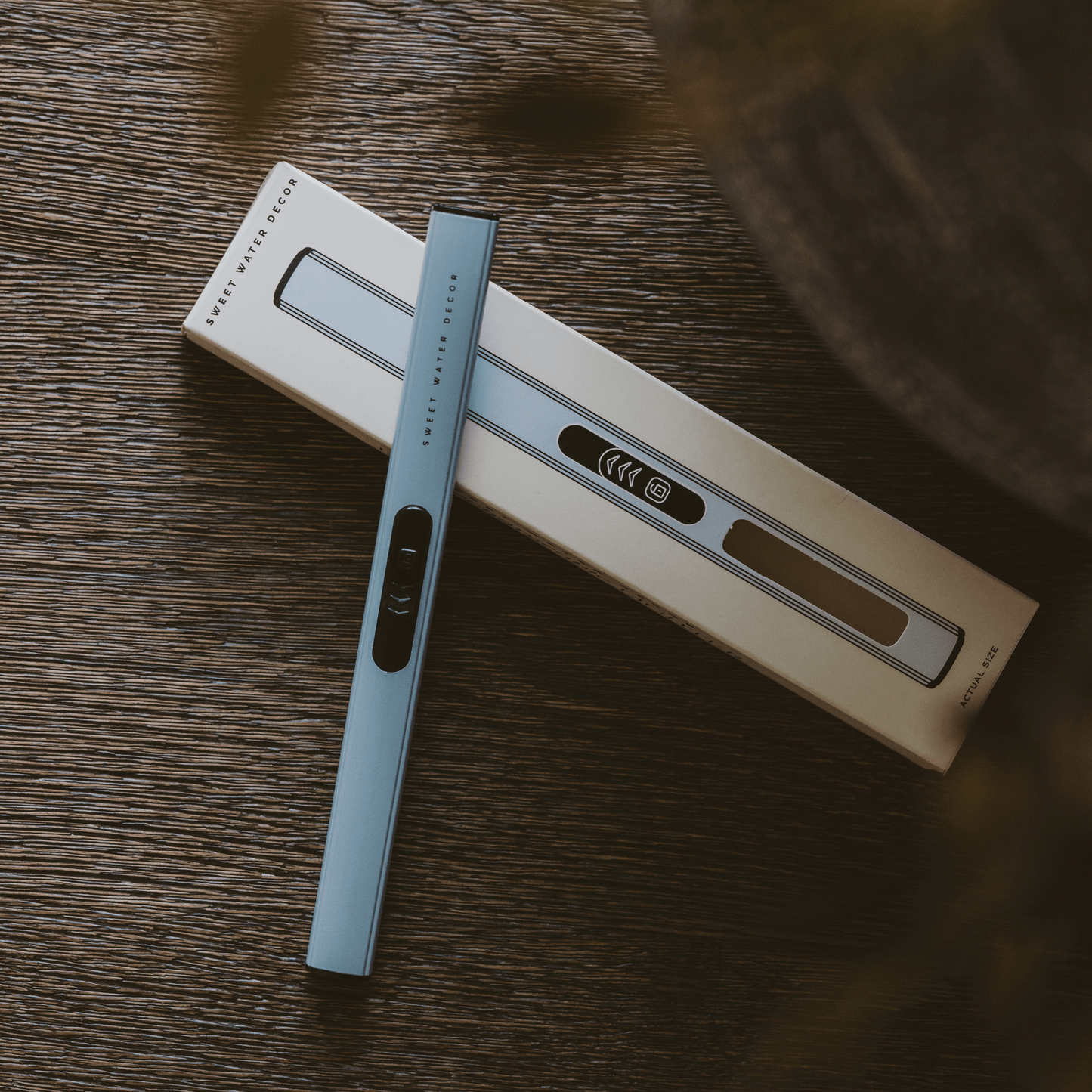 Light Blue Electric Lighter