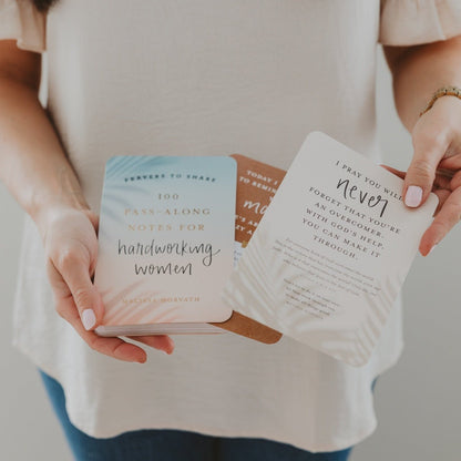 Prayers To Share - 100 Pass-Along Notes for Hardworking Women
