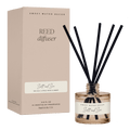 Salt and Sea Tinted Glass Jar Reed Diffuser